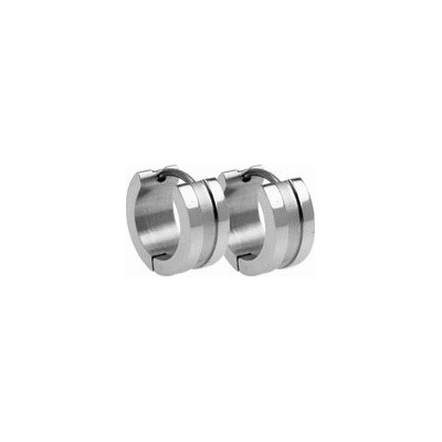 Steel Edge oceľové náušnice krúžky SHE130