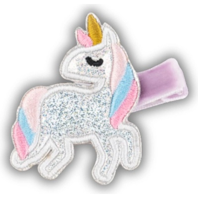 Sponka klip do vlasů jednorožec Busy Lizzie - Unicorn