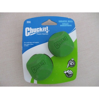 Chuckit! Míčky Erratic Small 5 cm 2 na kartě