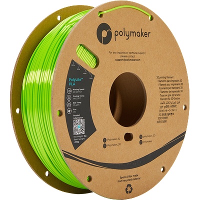 Polymaker PolyLite Silk PLA Lime - 1, 75 mm / 1000 g (PA03006)