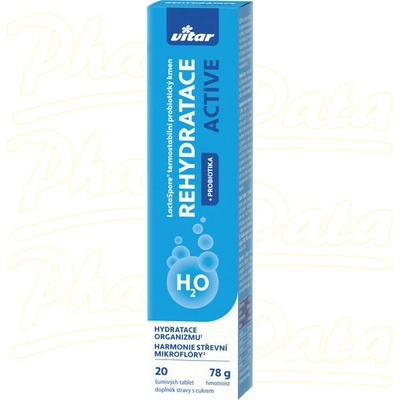 Vitar Rehydratace active 20 šumivých tablet
