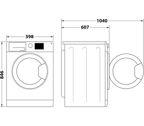 Whirlpool C WD 84M WBS