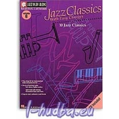 Jazz Play Along Volume 6 Jazz Classics With Easy Changes + CD