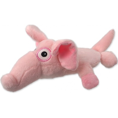 DF Silent Squeak slon růžový 26 cm