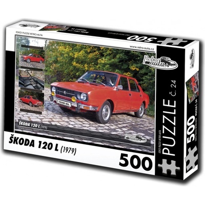 Retro-Auta Škoda 120 L 1979 500 dílků