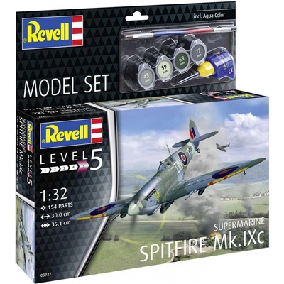 REVELL ModelSet letadlo 63927 Supermarine Spitfire Mk.IXc CF_18-63927 1:32
