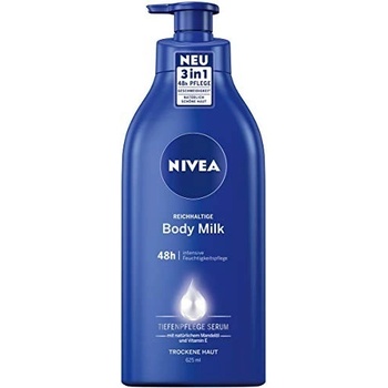 Nivea Body Milk výživné tělové mléko velmi suchá pokožka 625 ml