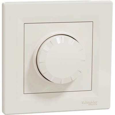 Schneider Electric SE Димер ротативен R3-370W LED3-200VA моноблок цвят Крем Asfora - EPH6800123 (EPH6800123)