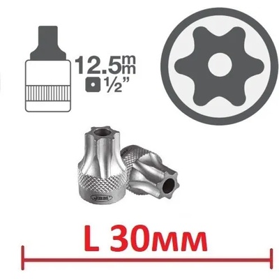 JGM Torx t100 с дупка l30мм на вложка 1/2" ; jbm 10048