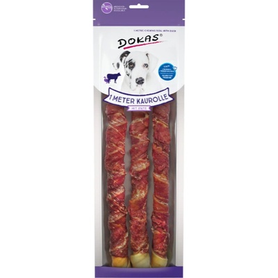 Dokas tyčinky z Hovězí kůže a kachního masa 315 g