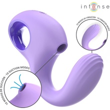 Intense Baxter Dual Vibrator & Stimulator with Remote Violet