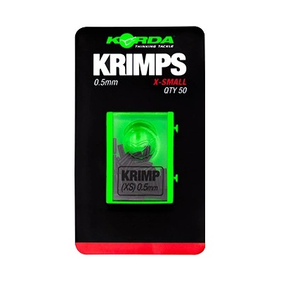 Korda Svorky Krimps 0,7 mm 50 ks – Zbozi.Blesk.cz