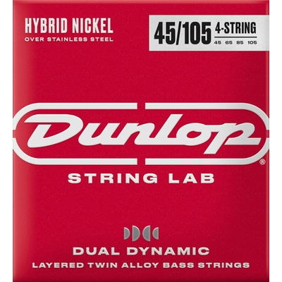 Dunlop DBHYN45105 String Lab Hybrid Nickel Струни за бас китара