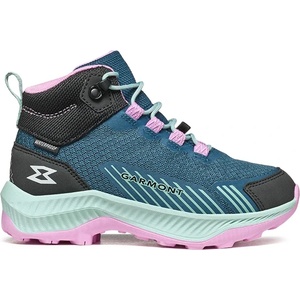 Garmont Детски туристически обувки Garmont Kid's 9.81 Pulse Mid WP Walking boots - Corsair Blue / Lavender Rose - размер 34 (EU) (702-3275-0219)