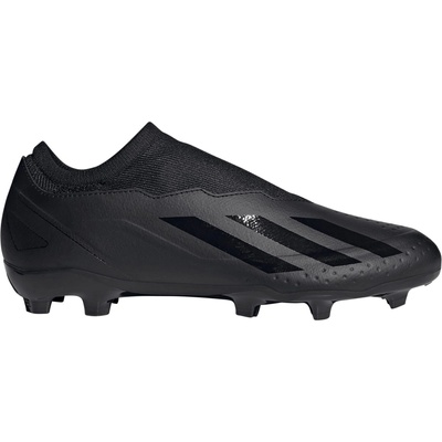 Adidas Футболни бутонки Adidas X Crazyfast League Laceless Firm Ground Football Boots - Black/Black