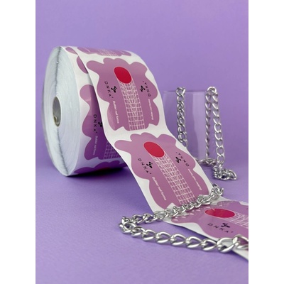 DNKa papírové formy na prodloužení nehtů 50ks