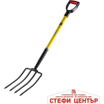 Top Master Pro Вила с дръжка фибростъкло 4 зъба ТМР (380806)
