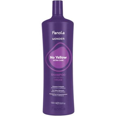 Fanola Wonder No Yellow Шампоан за руса и изсветлена коса, 1000 ml