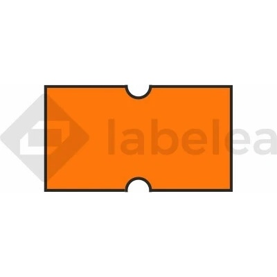 Labelea Samolepiace etikety do klieští, 22x12 mm Cola-ply farebné signálne, Farba etikiet Signálna oranžová ECI2212CPL42SO