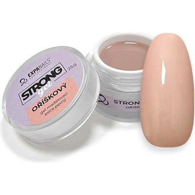 Expa nails strong gel modelovací oříškový 15 g