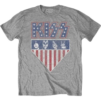 Kiss Риза Stars And Stripes Unisex Grey XL (KISSTS26MG04)