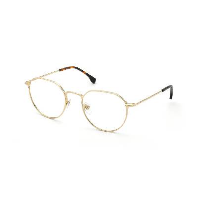 Gubbio 2 53 mm glasses - Golden (Shiny Rose Gold)