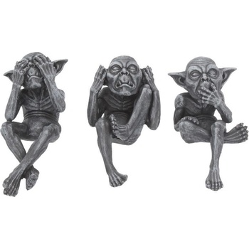 Image 1 of Nemesis Now Комплект статуетки Nemesis Now Adult: Humor - Three Wise Goblins, 12 cm (D4220M8)