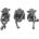 Nemesis Now Комплект статуетки Nemesis Now Adult: Humor - Three Wise Goblins, 12 cm (D4220M8)