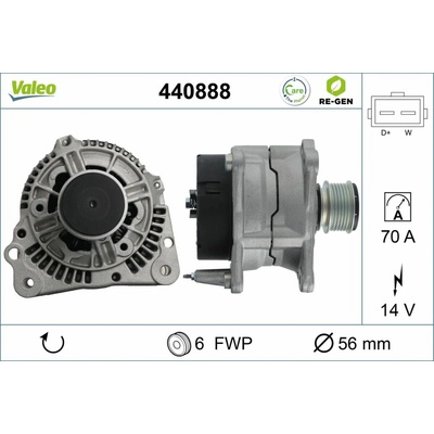 Alternátor VALEO 440888