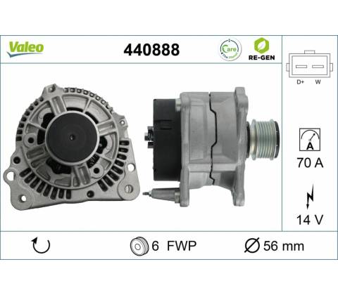 Alternátor VALEO 440888