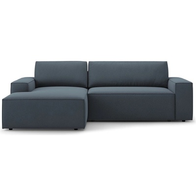 Micadoni Син разтегателен ъглов диван (ляв ъгъл) Jodie - Micadoni Home (MIC_LCF_78_F1_JODIE3)