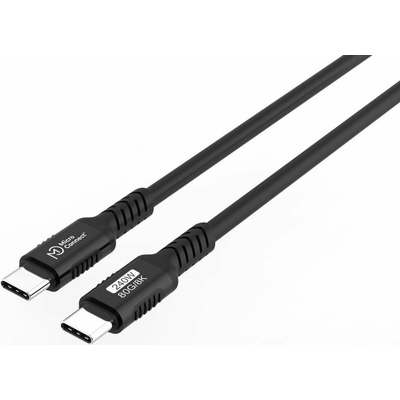 MicroConnect MC-USB4-CC80LQ-1 USB-C - USB-C 1m čern