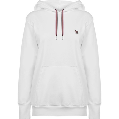 Ps paul smith Суичър PS PAUL SMITH Zebra Over The Head Hoodie - White 01