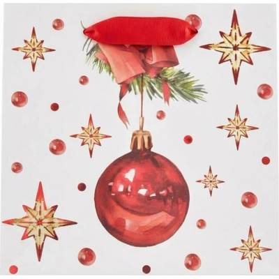AGB2014110 TAŠKA vian 17x17+6cm Jingle Bells