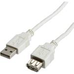 Valueline Standard usb2.0 кабел usb-a към usb-a, m/f, 3 м, бежов s3113-100 (s3113-100)