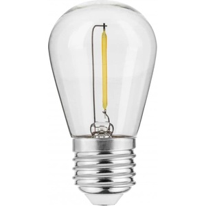 GTV Неутрална бяла крушка с нажежаема жичка e27, 0, 5 w - gtv (ld-s14fle05-40)