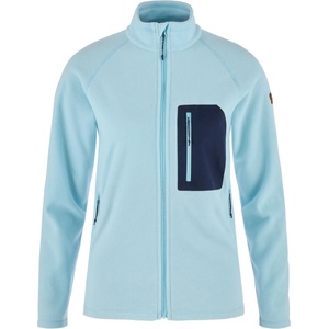 Fjällräven Дамско поларено яке Fjällräven Women's Kaipak Fleece Fleece jacket - Breeze Blue / Navy (105-7728-0213)