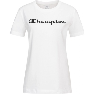 Champion Perfektné Dámske Tričko Krátky Rukáv Biela