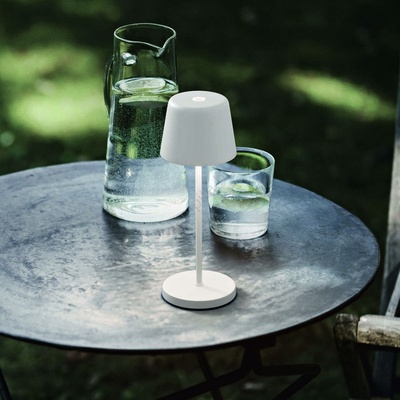 Ideal Lux - LED регулируема настолна лампа CUTE LED/2, 5W/3, 7V IP65 бяла (ID346892)