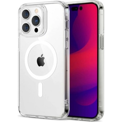 Mobi-Fon Силиконов кейс bSmart Magsafe 1.5mm, За iPhone 13 Pro Max (6.7), Прозрачен (IPH-13PMAX-003)