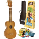 Mahalo MR1 Essential Pack Transparent Brown Сопрано укулеле (MR1TBRK)