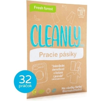 Cleanly Eco Pracie pásiky na 32 praní s vôňou Fresh Forest