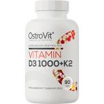 OstroVit Vitamin D3 1000 IU + K2, 90 Tablets