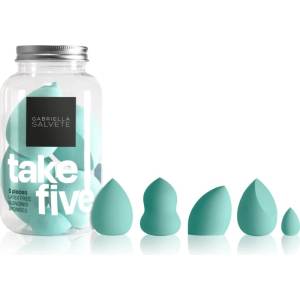 Gabriella Salvete Tools Take Five комплект апликатори за лице цвят Light Green