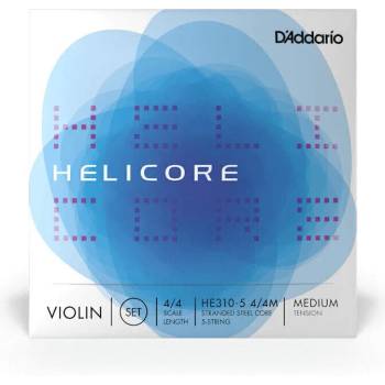Image 1 of D'Addario HE310-5 4/4M Helicore 5s Струни за цигулка (HE310-5 4/4M)