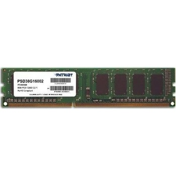 Patriot DDR3 8GB 1600MHz CL11 PSD38G16002