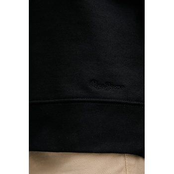 Pepe Jeans Суичър Pepe Jeans в черно с апликация PL5800024 (PL5800024)