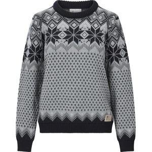 Dale of Norway Дамски пуловер Dale of Norway Women's Vilja Sweater Wool jumper - Mid Blue / Marine / Steel - размер XL (105-5828-0314)