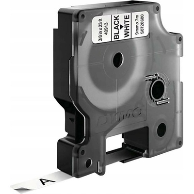 Dymo 40913 černý tisk/bílý podklad, 7m, 9mm