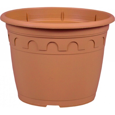 Nohel Garden květináč ROMA plastový terakota 35x27 cm